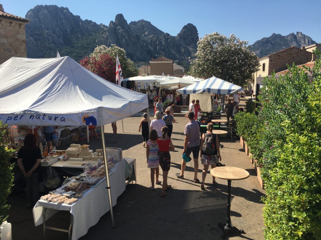 San Pantaleo farmers market Sardinia