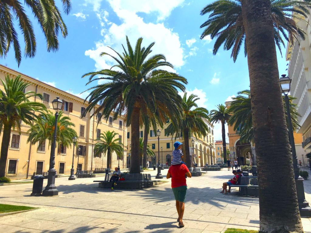 Sassari old town, family holiday Sardinia