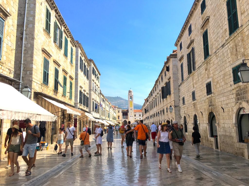 Stradun in Dubrovnik Old Town