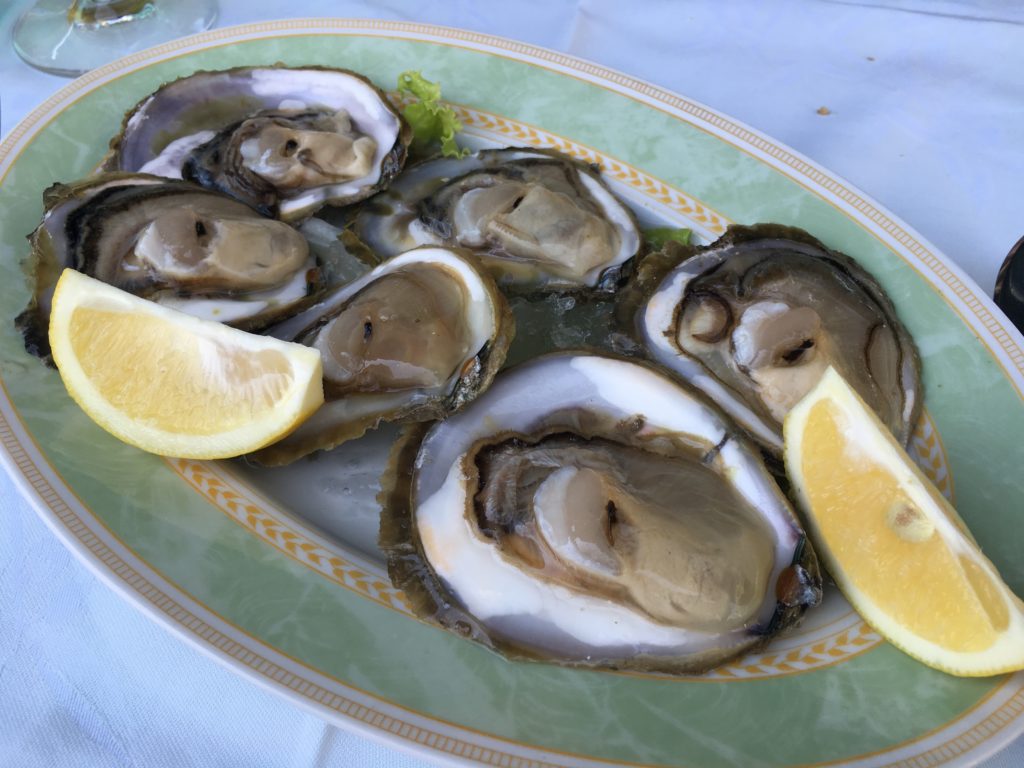 Mali Ston oysters, Kapetanova Kuca, Croatia