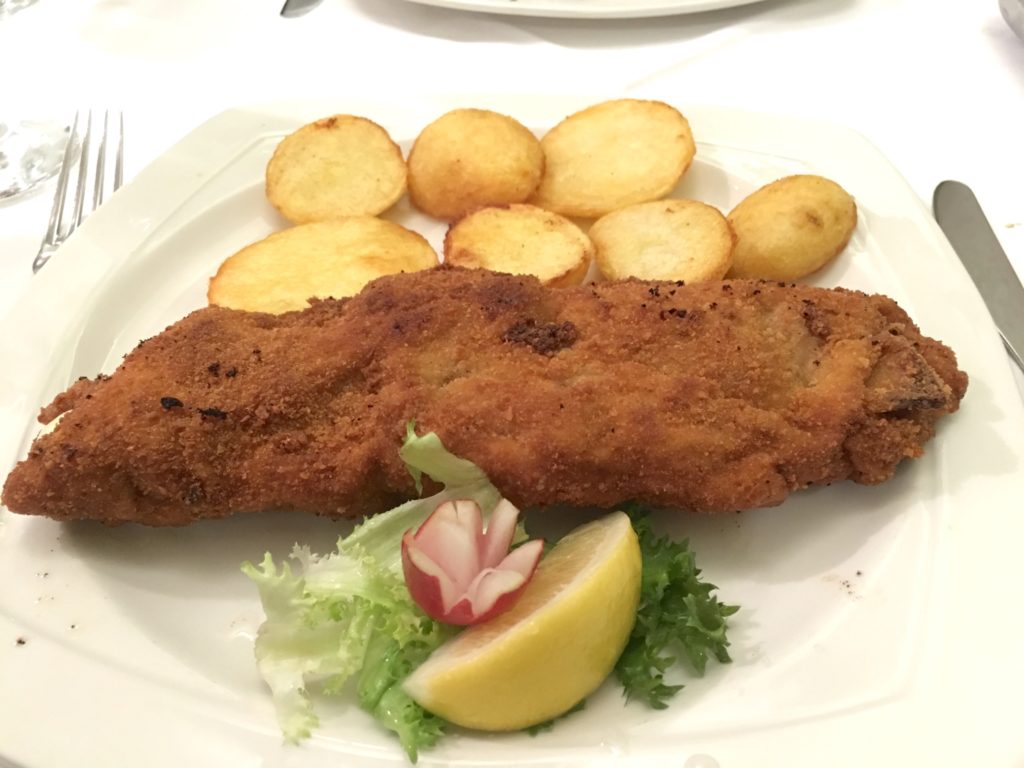 Zagreb style schnitzel