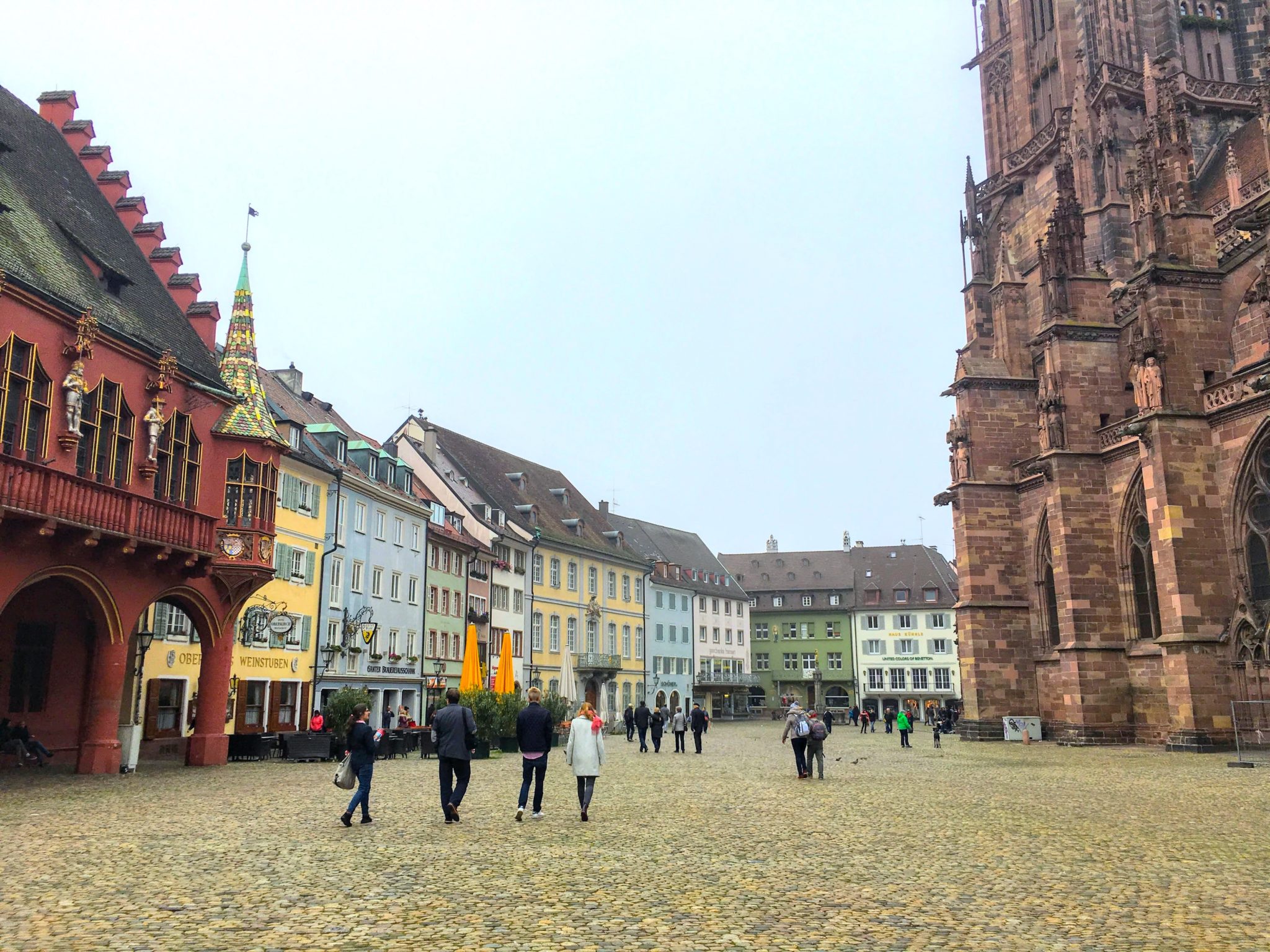 Freiburg eski şehri, Almanya