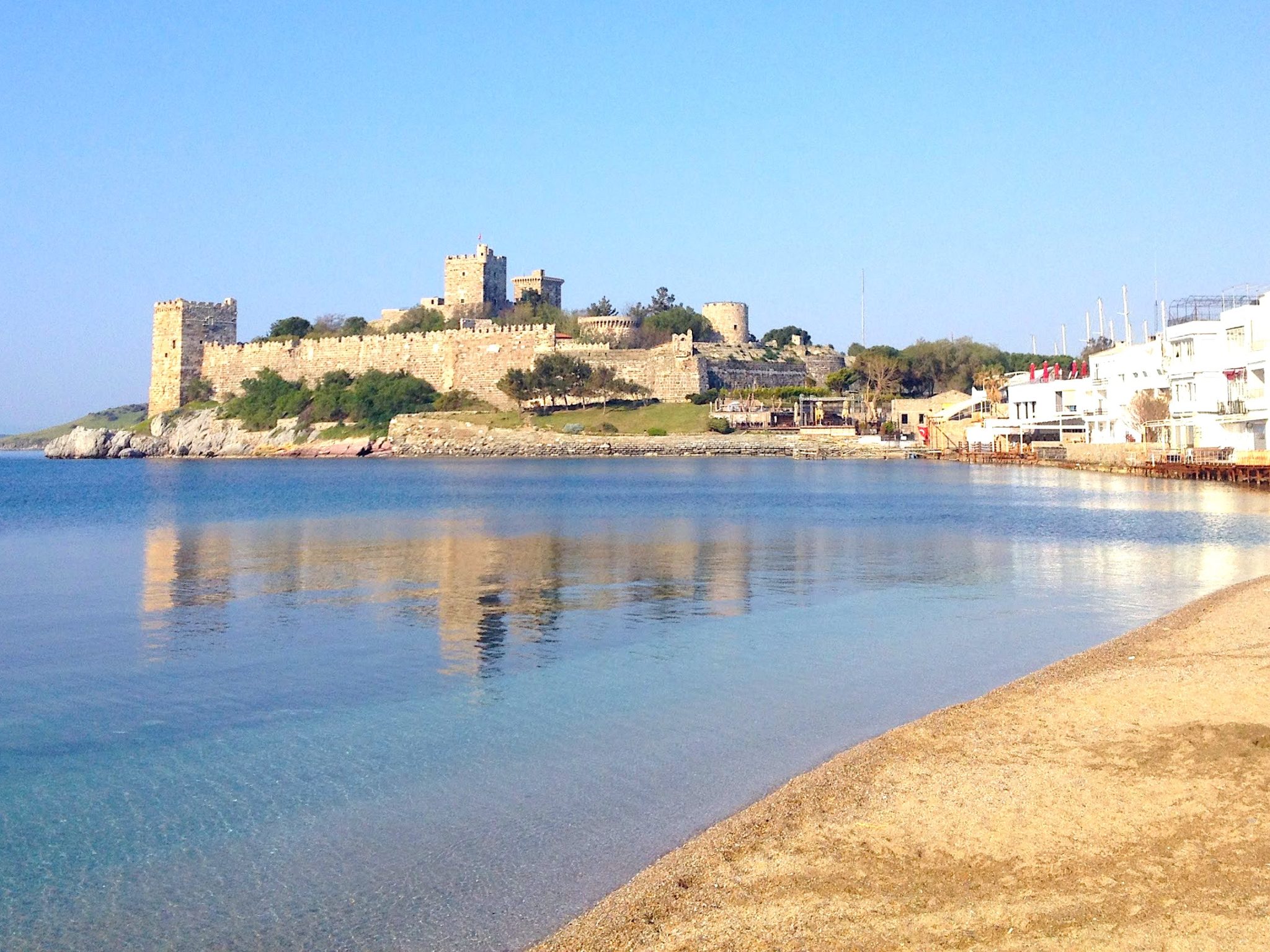 Bodrum castle, most beautiful places to visit in Turkey