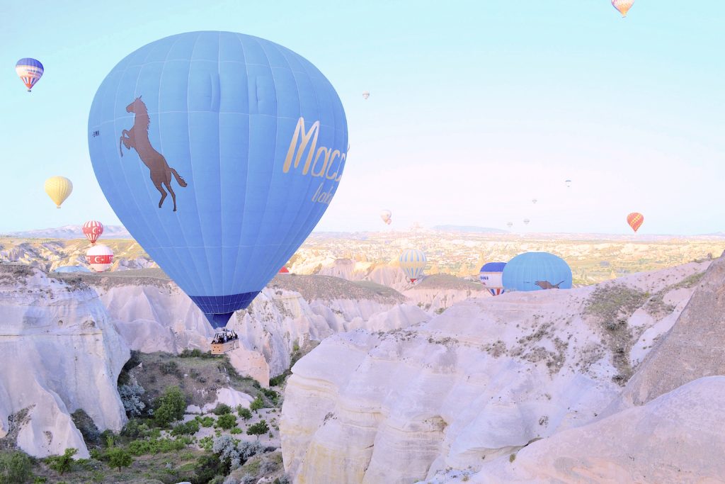 Baloon ride in Cappadocia, family vacations in Turkey