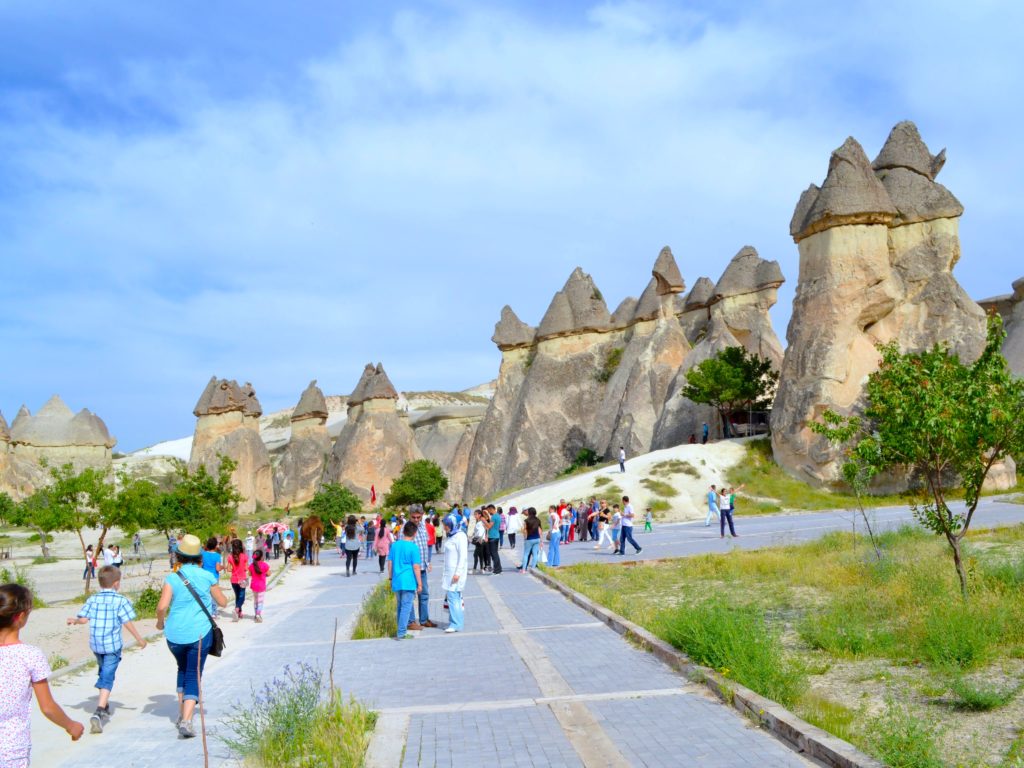 Cappadocia, destinations for family vacations in Turkey