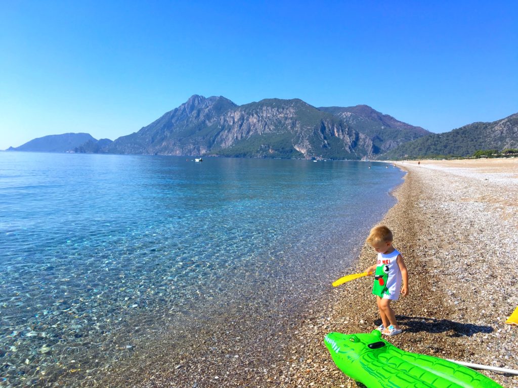 Cirali beach Antalya family vacation