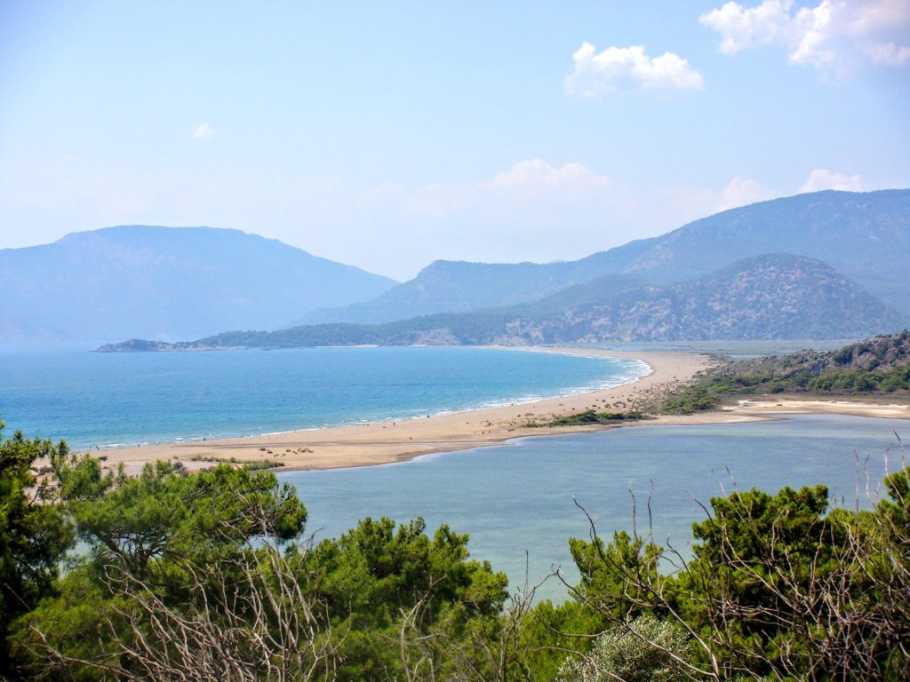 Dalyan Iztuzu beach, Turkey