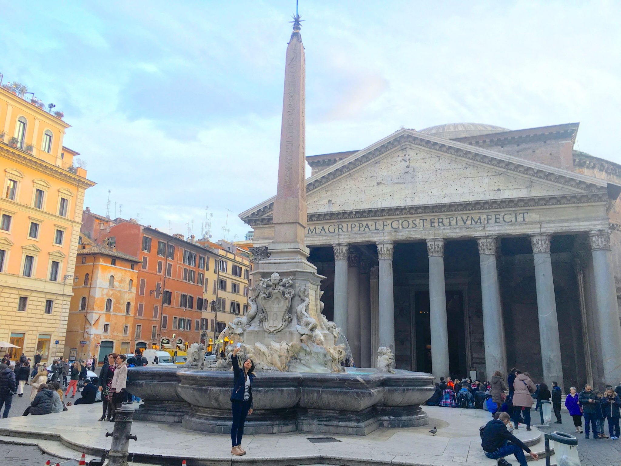 çocukla Roma gezisi