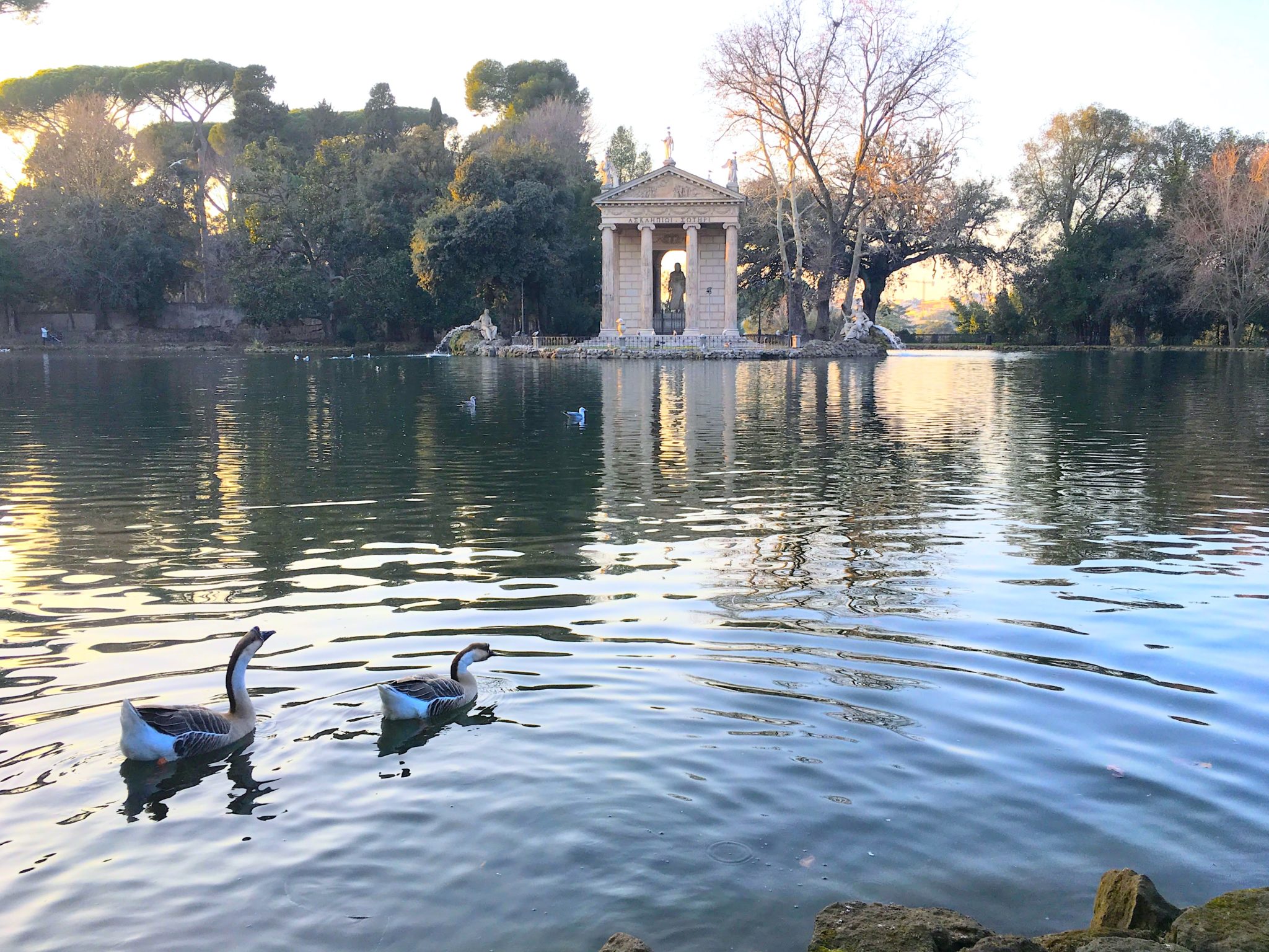Roma gezilecek yerler, Villa Borghese parkı