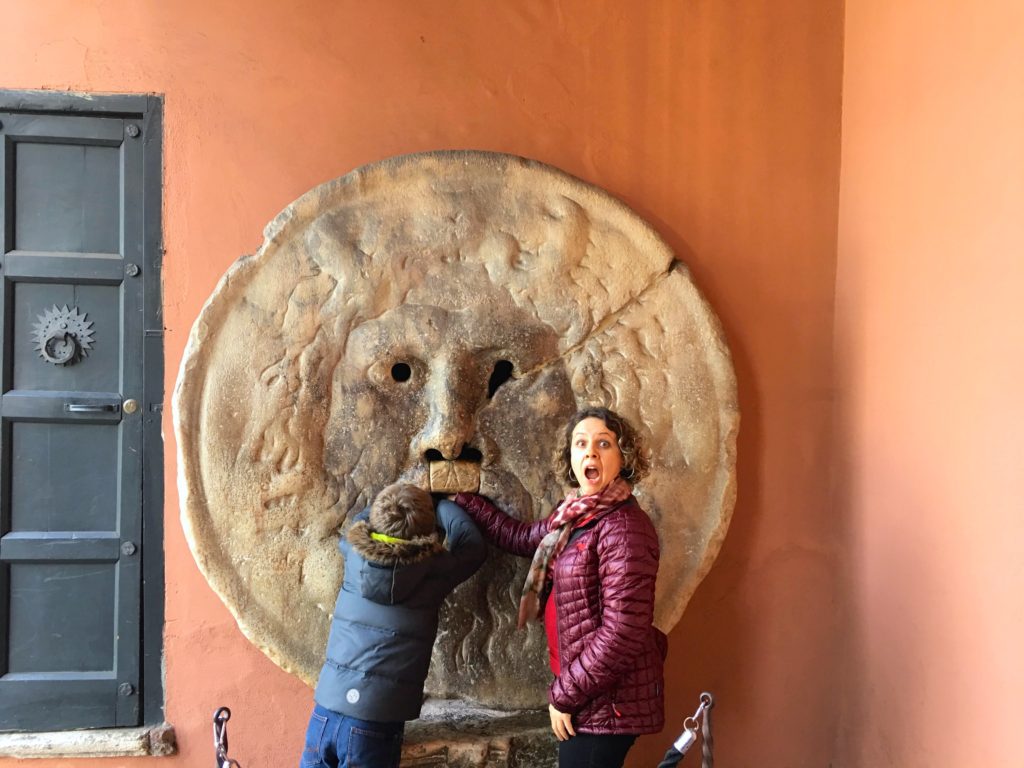 Rome with kids, Mouth of Truth