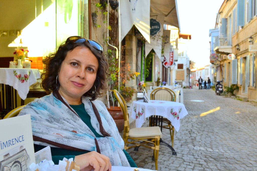 Alacati streets and Imren patisserie