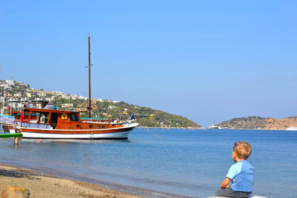 Turkbuku town in Bodrum