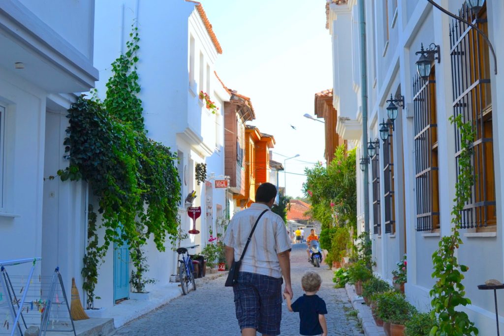 Bozcaada streets Turkey