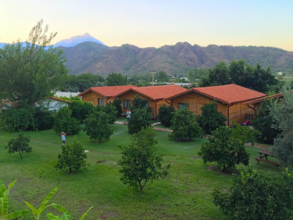 Bungalow accommodations to stay in Cirali, Antalya 