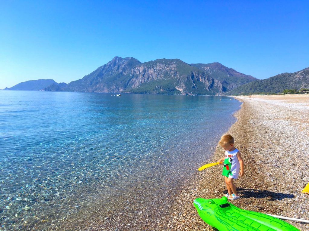 Cirali and Olympos beach near Kemer Antalya