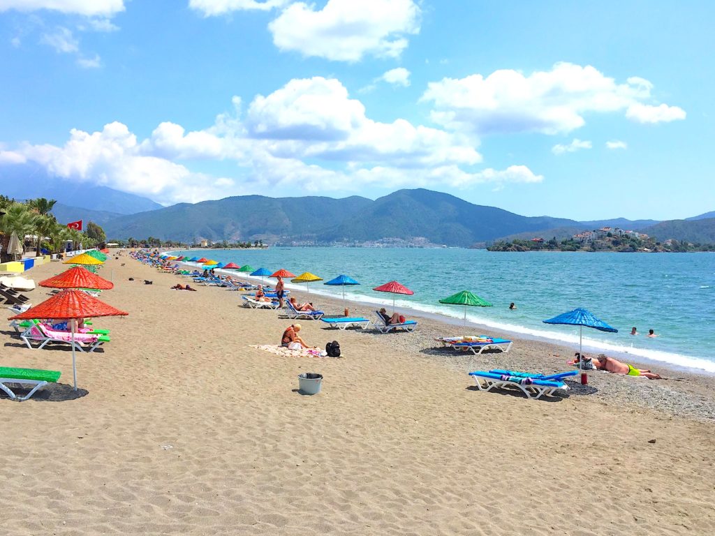 Calis beach Fethiye, places to visit in Turkey