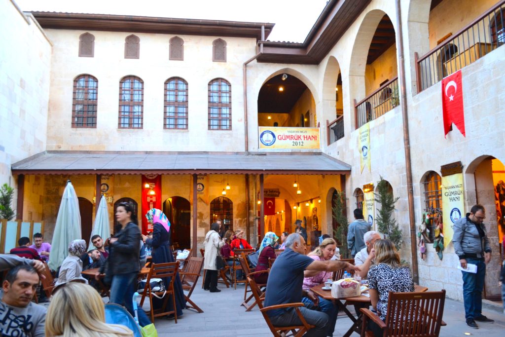Gaziantep houses and cafes, Turkey