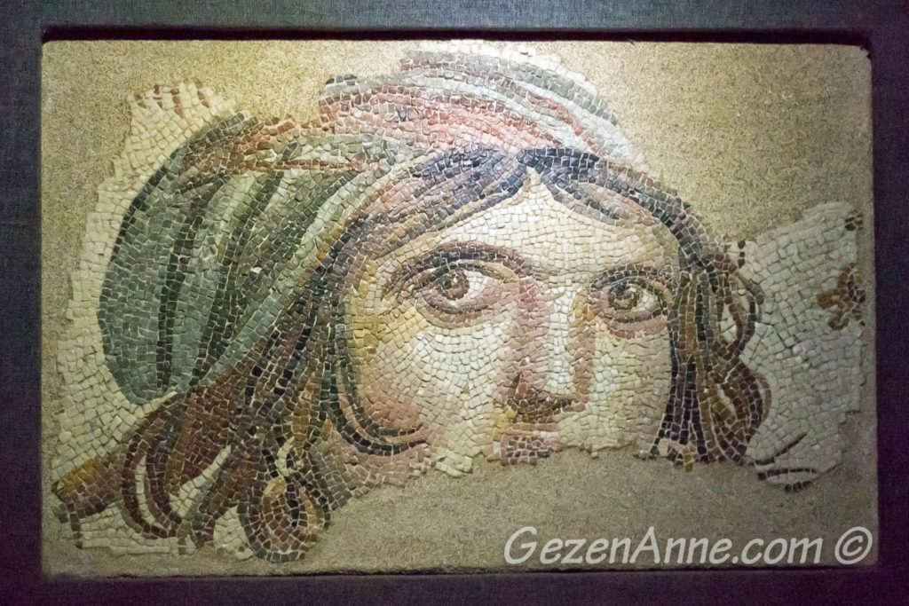 Famous mosaics in Zeugma Museum in Gaziantep, Turkey