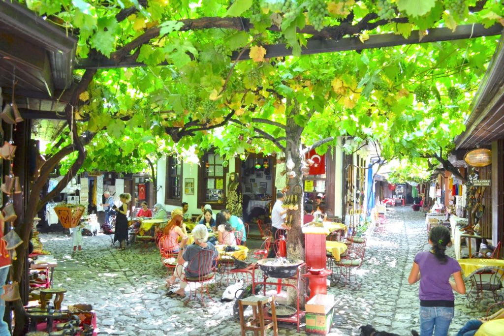 Traditional carsi - street life in Safranbolu